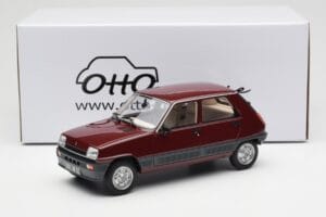Renault 5 GTL Bordeaux Rouge Otto 1:18 OT1059 Résine — image 6 sur 6