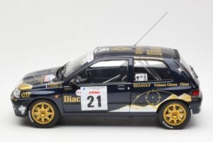 Renault Clio Williams DIAC #21 Jordan / Boyere Tour de Corse 1993 Norev 1:18 185228 Métal — image 4 sur 8