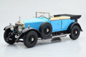 Rolls-Royce Phantom I Cabriolet Bleu Kyosho 1:18 08931LB Métal — image 2 sur 9