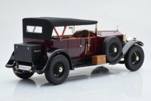 Rolls-Royce Phantom I Cabriolet Rouge Bordeaux Kyosho 1:18 08931R Métal — image 3 sur 10
