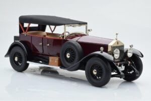 Rolls-Royce Phantom I Cabriolet Rouge Bordeaux Kyosho 1:18 08931R Métal — image 5 sur 10