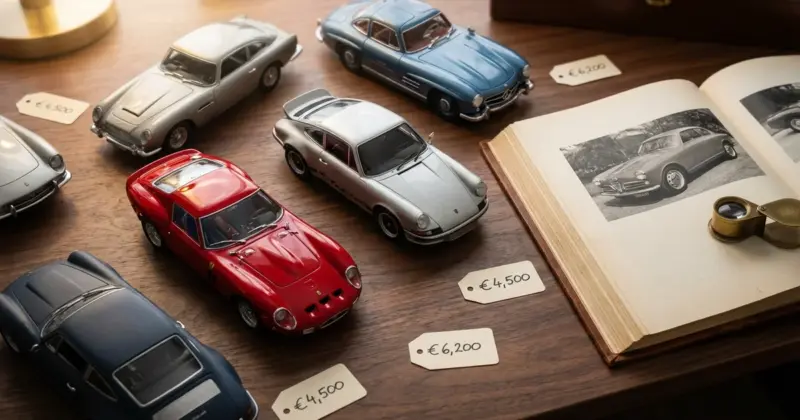 Voiture miniature collection prix : nous avons analysé plus de 1 000 résultats d’enchères