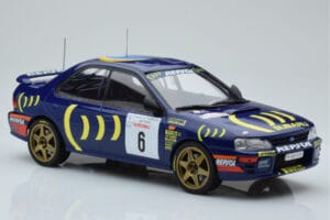 Subaru Impreza 555 #6 P. Liatti / C. Cassina Tour de Corse 1995 IXO 1:18 18RMC063C Métal — image 4 sur 6