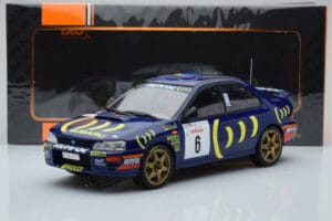 Subaru Impreza 555 #6 P. Liatti / C. Cassina Tour de Corse 1995 IXO 1:18 18RMC063C Métal — image 6 sur 6