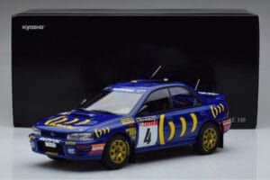 Subaru Impreza #4 C. McRae / D. Ringer Winner RAC Rally 1994 Kyosho 1:18 08962A Métal — image 9 sur 9
