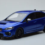Subaru Impreza WRX STI Nurburgring Challenge Package Bleu Kyosho 1:18