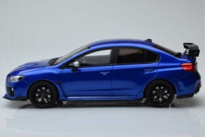 Subaru Impreza WRX STI Nurburgring Challenge Package Bleu Kyosho 1:18 KSR18021BL Résine — image 3 sur 5