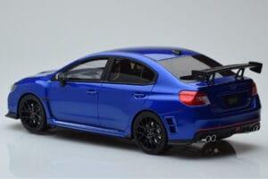 Subaru Impreza WRX STI Nurburgring Challenge Package Bleu Kyosho 1:18 KSR18021BL Résine — image 4 sur 5