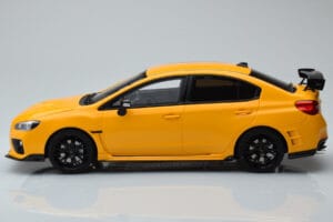 Subaru Impreza WRX STI Nurburgring Challenge Package Jaune Kyosho 1:18 KSR18021Y Résine — image 3 sur 5