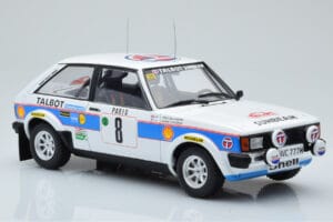 Talbot Sunbeam Lotus Night Version #8 H. Toivonen / P. White Rally Monte Carlo 1981 IXO 1:18 18RMC095B Métal — image 4 sur 6