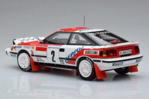 Toyota Celica GT-Four ST165 #2 C. Sainz / L. Moya Winner Rally Monte Carlo 1991 Kyosho 1:18 08961B Métal — image 6 sur 12