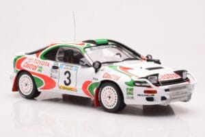 Toyota Celica Turbo 4WD ST185 #3 I. Duncan / R. Virtanen Safari Rally 1994 IXO 1:18 18RMC150C Métal — image 4 sur 6