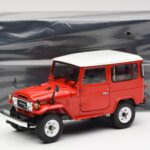 Toyota Land Cruiser FJ40 Van Rouge Kyosho 1:18 08971R - image 8 of 8