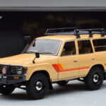 Toyota Land Cruiser 60 Beige Avec Pièces Optionnelles Kyosho 1:18 - image 12 of 12