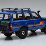 Toyota Land Cruiser 60 Bleu Avec Pièces Optionnelles Kyosho 1:18 - image 3 of 11