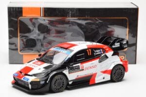 Toyota GR Yaris Rally1 #17 S. Ogier / B. Veillas Rally Monte Carlo 2023 IXO 1:18 18RMC152A Métal — image 6 sur 6