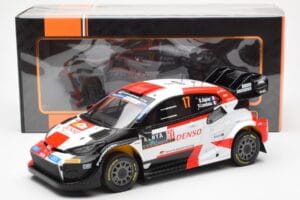 Toyota GR Yaris Rally1 #17 S. Ogier / V. Landais Safari Rally Kenya 2023 IXO 1:18 18RMC173A Métal — image 6 sur 6
