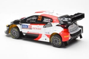 Toyota GR Yaris Rally1 #33 E. Evans / S. Martin Rally Finland 2023 IXO 1:18 18RMC174A Métal — image 5 sur 6