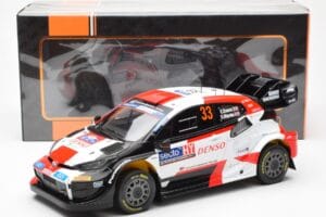 Toyota GR Yaris Rally1 #33 E. Evans / S. Martin Rally Finland 2023 IXO 1:18 18RMC174A Métal — image 6 sur 6