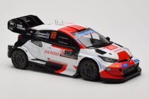Toyota GR Yaris Rally1 #69 K. Rovanpera / J. Halttunen Rally Monte Carlo World Champion 2023 IXO 1:18 18RMC152B Métal — image 4 sur 6