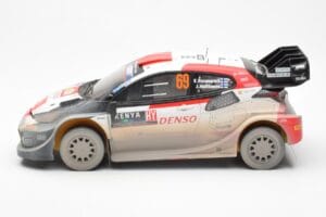 Toyota GR Yaris Rally1 #69 K. Rovanpera / J. Halttunen Safari Rally Kenya 2023 Dirty Version IXO 1:18 18RMC173B Métal — image 3 sur 6