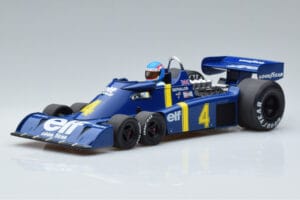 Tyrrell P34 Elf #4 P. Depailler Sweden GP 1976 MCG 1:18 MCG18615F Métal