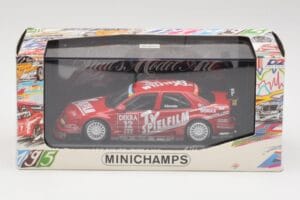 Alfa Romeo 155 V6 #12 M. Alboreto DTM 1995 Minichamps 1:43 430950312 Métal — image 4 sur 4