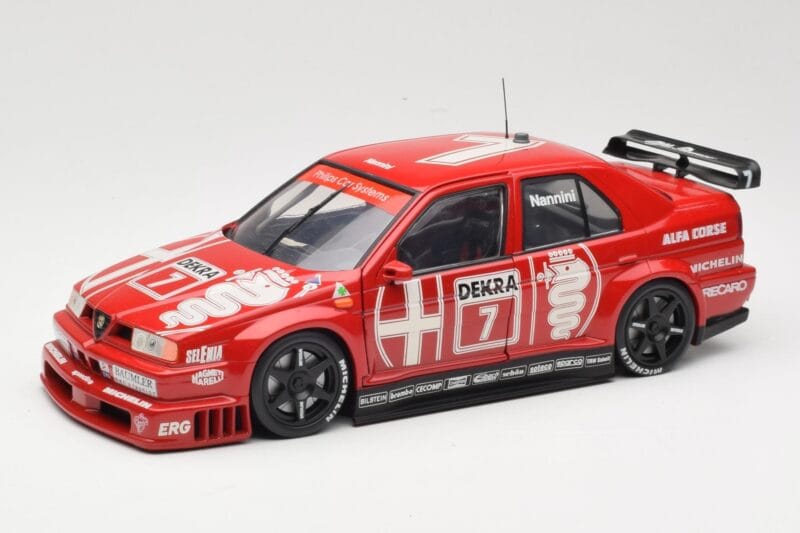 Alfa Romeo 155 V6 Ti #18 A. Nannini DTM 1993 UT Models 1:18 180930120 Métal