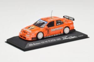 Alfa Romeo 155 V6 TI #19 Jagermeister M. Bartels DTM 1995 Minichamps 1:43 430950219 Métal — image 2 sur 4