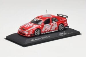 Alfa Romeo 155 V6 TI #2 Team Alfa Corse A. Nannini DTM 1994 Minichamps 1:43 430940202 Métal — image 2 sur 4