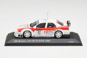 Alfa Romeo 155 V6 TI #27 M. Alen Presentation DTM 1995 Minichamps 1:43 430950227 Métal