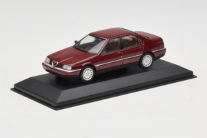 Alfa Romeo 164 3.0 Super V6 Rouge Foncé Minichamps 1:43 436120700 Métal — image 2 sur 4