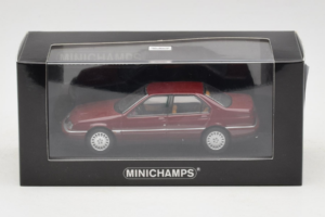 Alfa Romeo 164 3.0 Super V6 Rouge Foncé Minichamps 1:43 436120700 Métal — image 4 sur 4