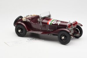 Alfa Romeo 1750 GS Spider #84 T. Nuvolari / B. Guidotti Mille Miglia Winner 1930 CMC 1:18 M-141 Métal — image 4 sur 6