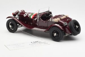 Alfa Romeo 1750 GS Spider #84 T. Nuvolari / B. Guidotti Mille Miglia Winner 1930 CMC 1:18 M-141 Métal — image 5 sur 6