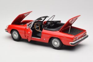 Alfa Romeo 2000 Spider Rouge Minichamps 1:18 180120930 Métal — image 5 sur 8