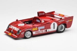 Alfa Romeo 33TT 12 #1 A. Merzario / J. Laffite 1000km Nurburgring Winner 1975 AUTOart 1:18 87505 Métal