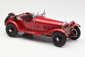 Alfa Romeo 6C 1750 GS Spider Rouge Bordeaux CMC 1:18 M-138 Métal — image 4 sur 6