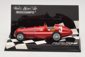 Alfa Romeo 159 Alfetta #3 C. Sanesi 6th Place British GP 1951 Minichamps 1:43 400511203 Métal
