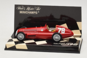 Alfa Romeo 159 Alfetta #78 P. Pietsch German GP 1951 Minichamps 1:43 400511278 Métal