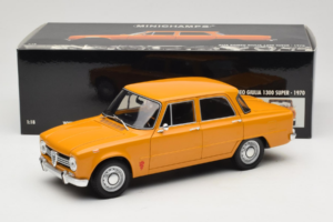 Alfa Romeo Giulia 1300 Super Orange Minichamps 1:18 180120900 Métal — image 8 sur 8