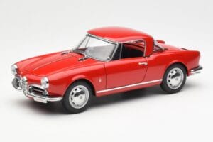 Alfa Romeo Giulietta 1300 Spider Rouge AUTOart 1:18 70157 Métal