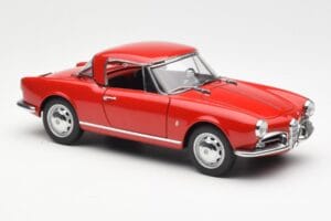 Alfa Romeo Giulietta 1300 Spider Rouge AUTOart 1:18 70157 Métal — image 6 sur 8