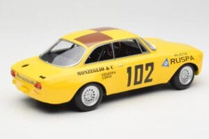 Alfa Romeo GTA 1300 #102 Squadra Corse R. Zanetti / M. Ruspa / Monzeglio Targa Florio 1971 Minichamps 1:18 155711202 Métal — image 2 sur 6