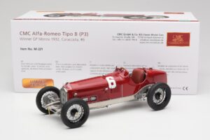 Alfa Romeo P3 #6 R. Caracciola Monza GP Winner 1932 CMC 1:18 M-221 Métal — image 6 sur 6