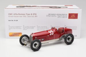 Alfa Romeo P3 #95 R. Caracciola Klausen Pass Hillclimb Winner 1932 CMC 1:18 M-224 Métal — image 6 sur 6