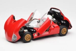 Alfa Romeo 33 Stradale Rouge AUTOart 1:18 70191 Métal — image 2 sur 8