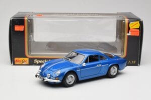 Alpine A110 1600 S Alpine Blue Maisto 1:18 50321 Métal — image 8 sur 8
