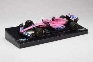 Alpine A522 BWT #14 F. Alonso BWT Alpine F1 Team Bahrain Grand Prix 2022 Minichamps 1:18 147220114 Résine — image 2 sur 7