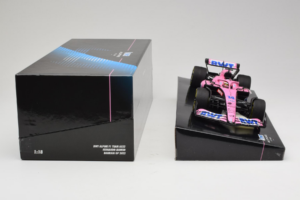 Alpine A522 BWT #14 F. Alonso BWT Alpine F1 Team Bahrain Grand Prix 2022 Minichamps 1:18 147220114 Résine — image 6 sur 7